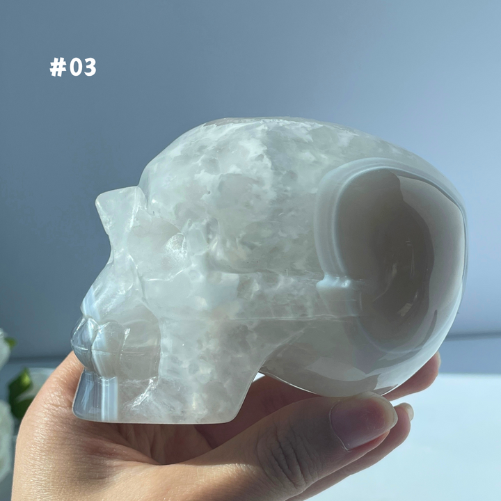 Big Sale,Agate Geode Skull