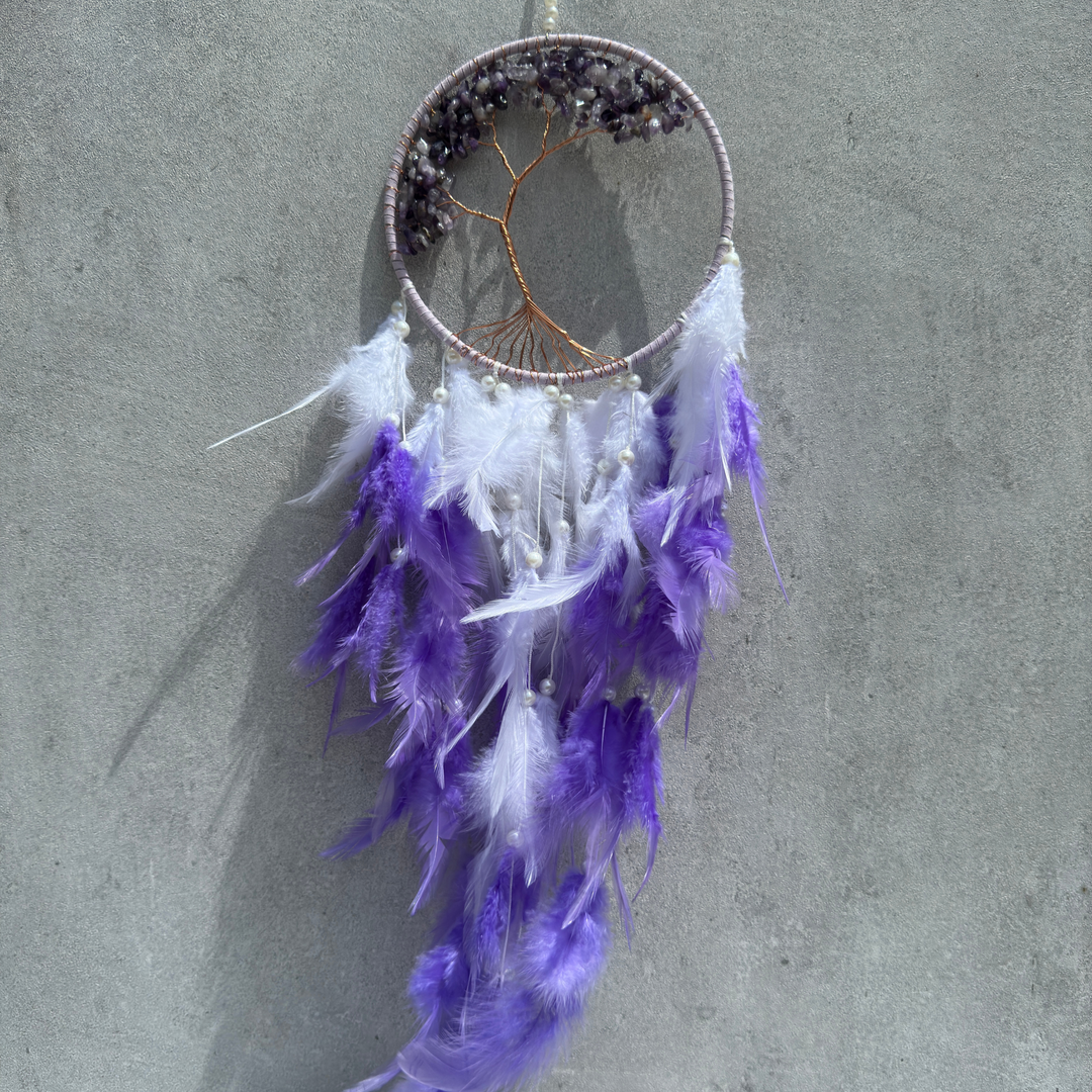 Tree of Life Feather Dream Catcher