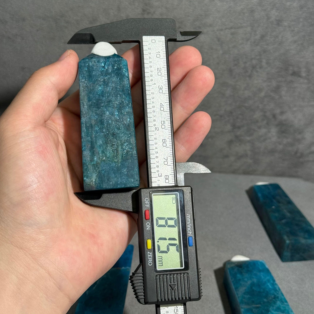 Blue Apatite Point