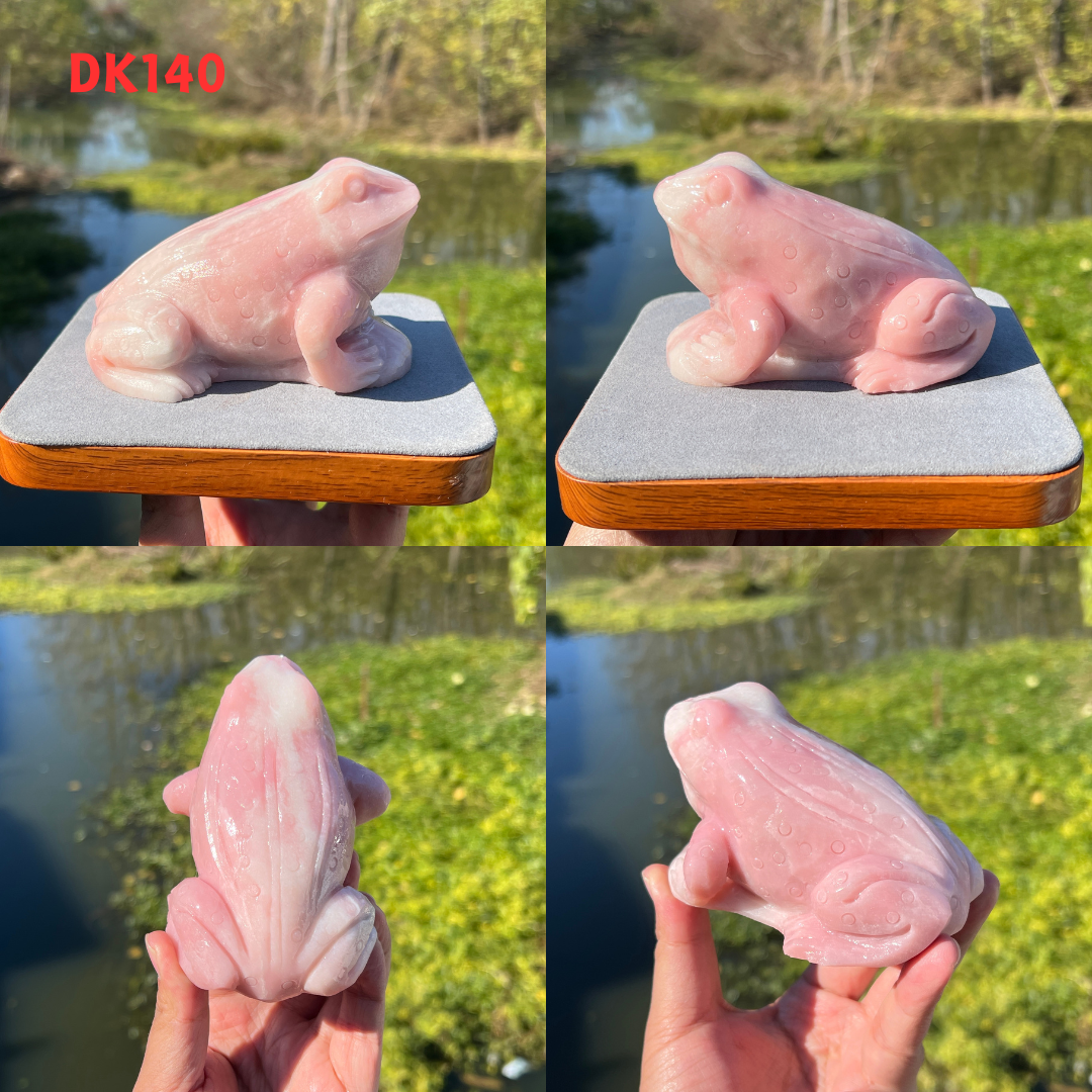 Pink Opal Carving