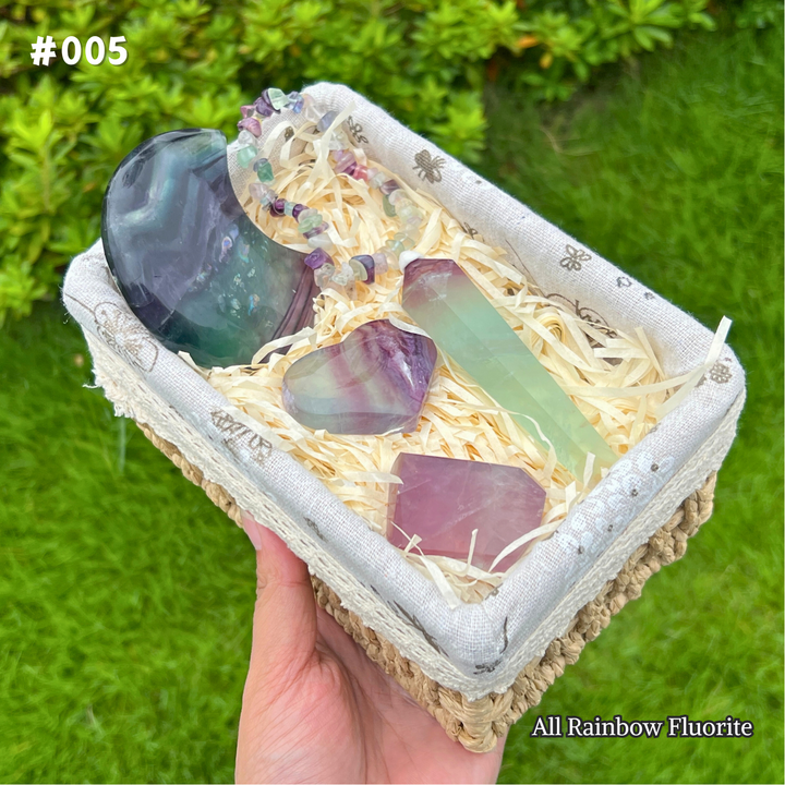 Natural Crystal Value Bundle- Fluorite Kit