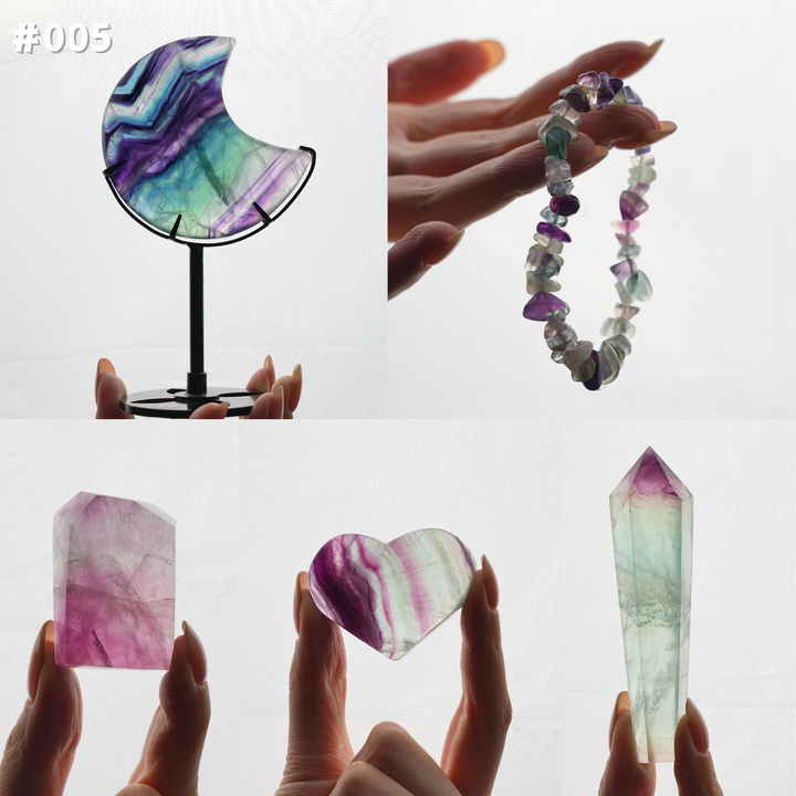 Natural Crystal Value Bundle- Fluorite Kit