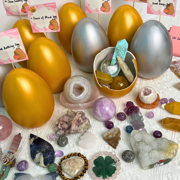 Kiki Crystal Golden Surprise Egg