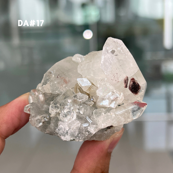 Unique, Diamond Apophyllite w/ Pink Zeolite Var.Stilbite