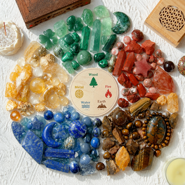 KIKICRYSTAL Cuillère d'abondance cristalline
