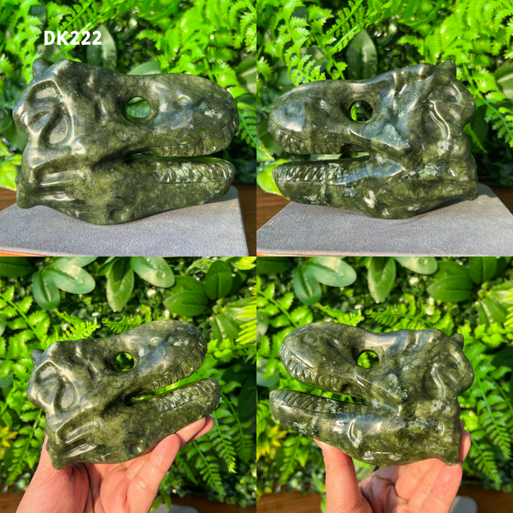 Tyrannosaurus Skull Carving