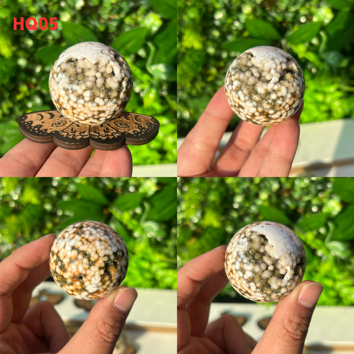 5th Vein Ocean Jasper Sphere