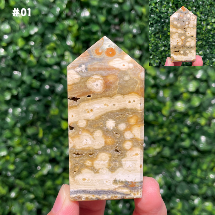 Unique,8th Vein Ocean Jasper Point