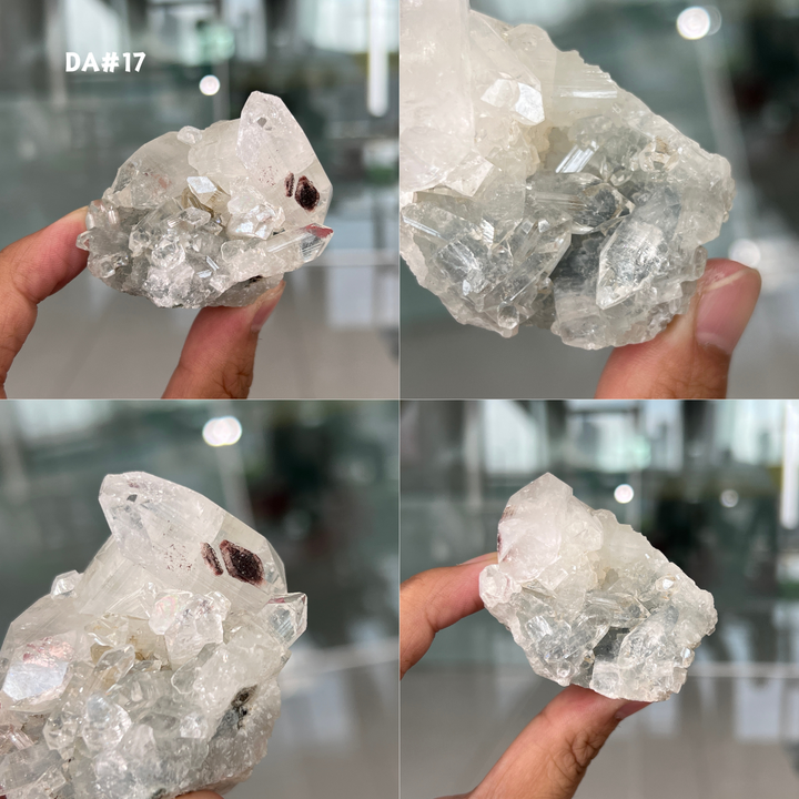 Unique, Diamond Apophyllite w/ Pink Zeolite Var.Stilbite