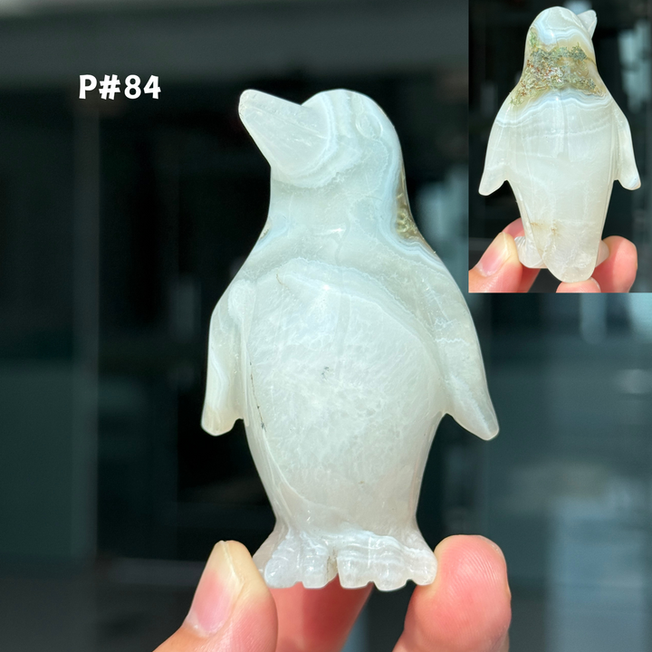 Unique, Agate Geode Penguin