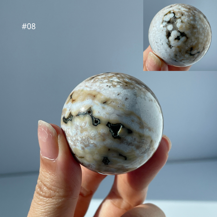 Big Sale,5th Vein Ocean Jasper Sphere