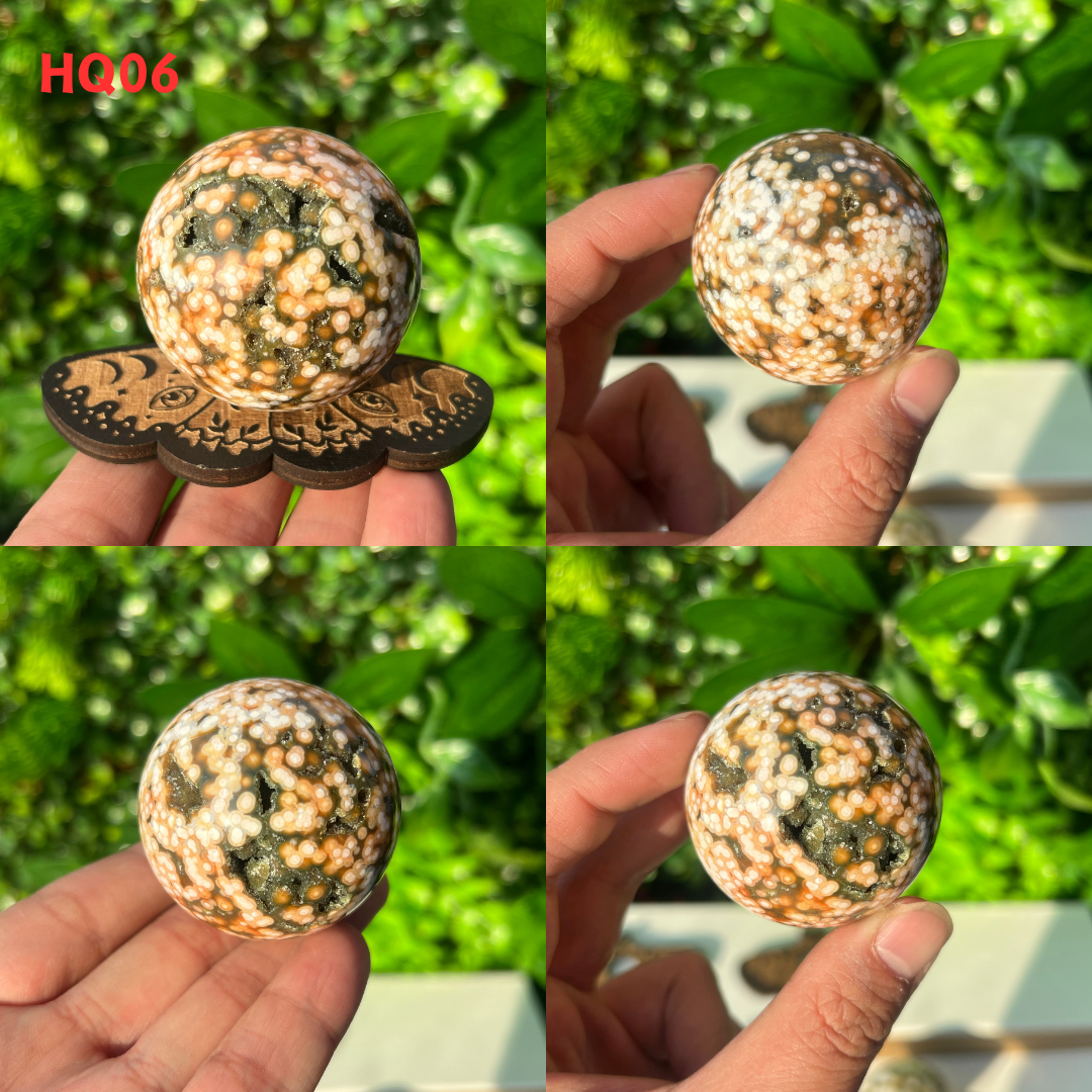 5th Vein Ocean Jasper Sphere