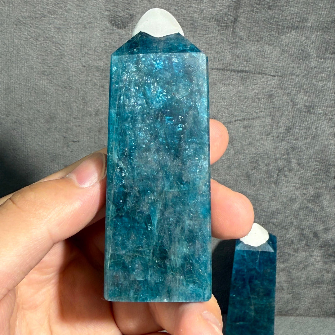 Blue Apatite Point