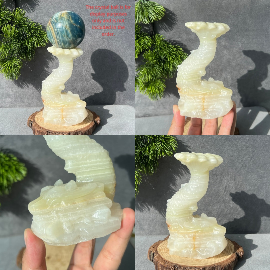 Mythical Dragon Fish Carving-Pre-sell