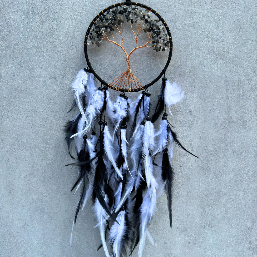 Tree of Life Feather Dream Catcher