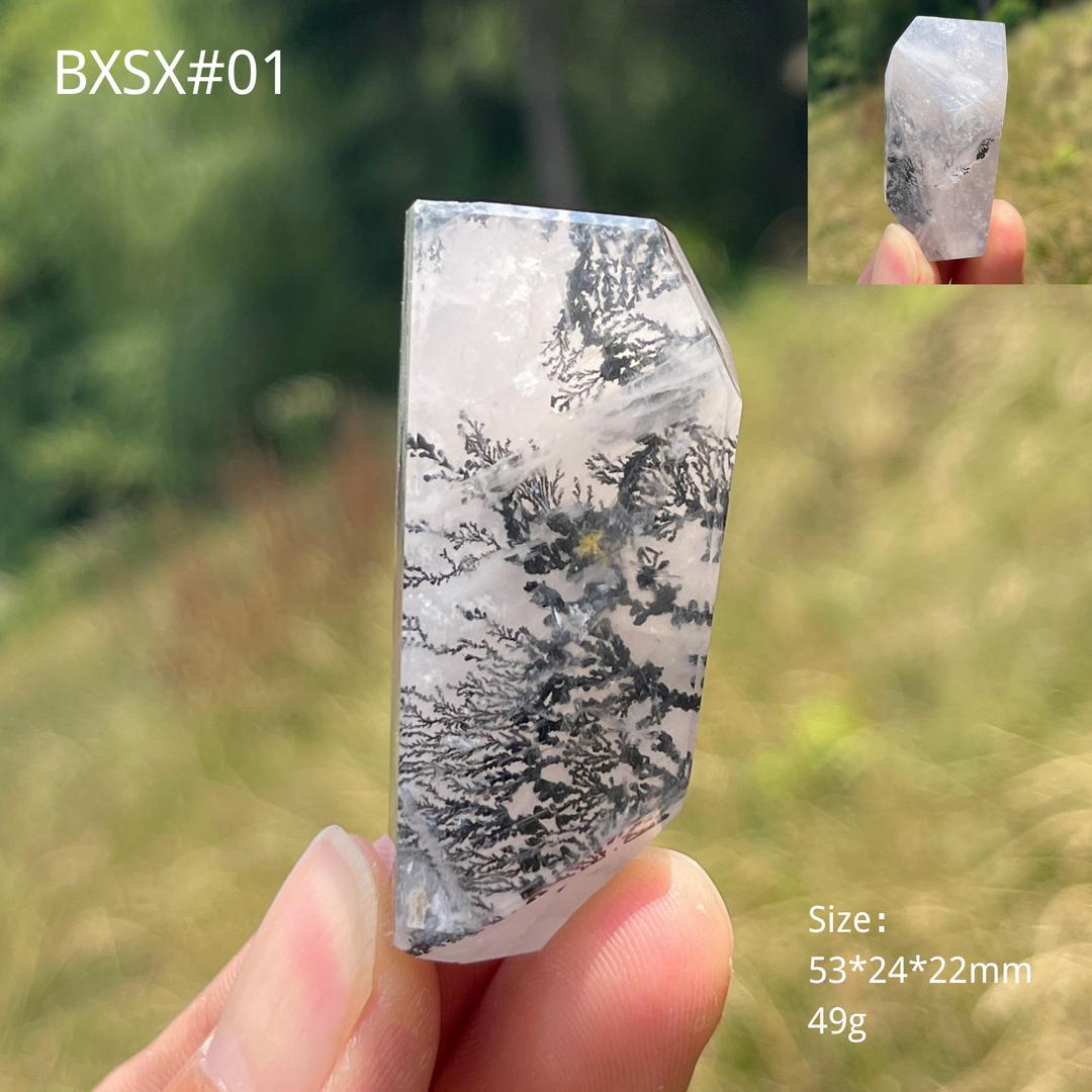 Unique,Natural Crystal Dendritic Quartz Freeform