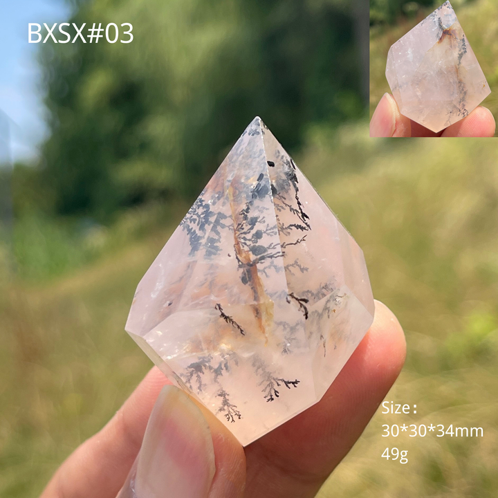 Unique,Natural Crystal Dendritic Quartz Freeform