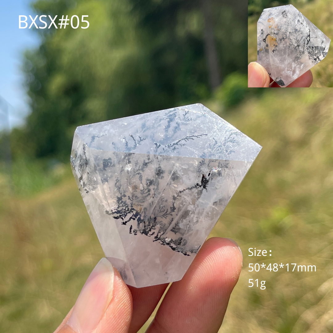 Unique,Natural Crystal Dendritic Quartz Freeform