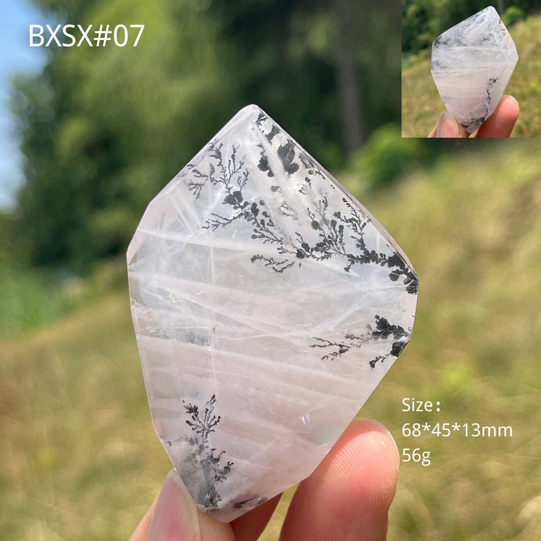 Unique,Natural Crystal Dendritic Quartz Freeform