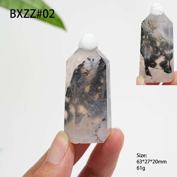 Unique,Natural Crystal Dendritic Quartz Point