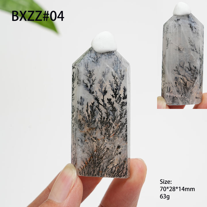 Unique,Natural Crystal Dendritic Quartz Point
