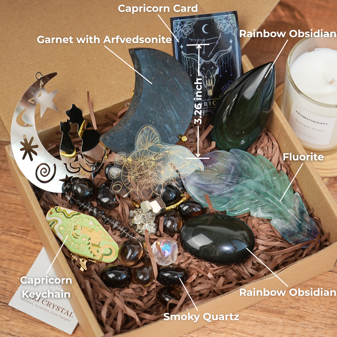 Exclusive Natural Zodiac Crystal Healing Set