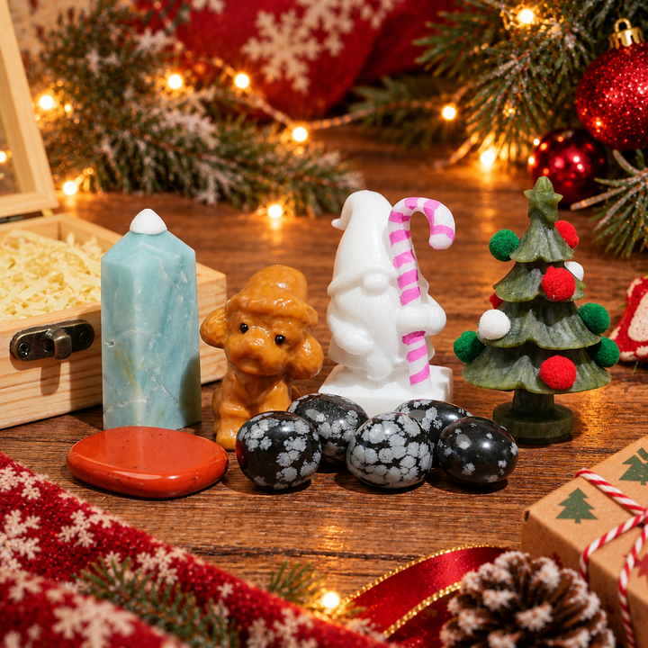 Warmes Winter-Kristall-Geist Weihnachtsgeschenk-Set
