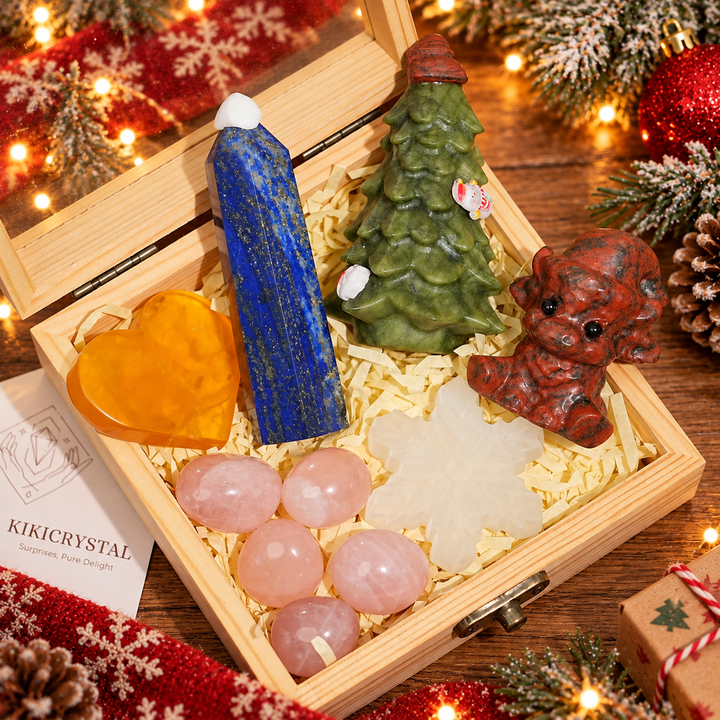 Warmes Winter-Kristall-Geist Weihnachtsgeschenk-Set