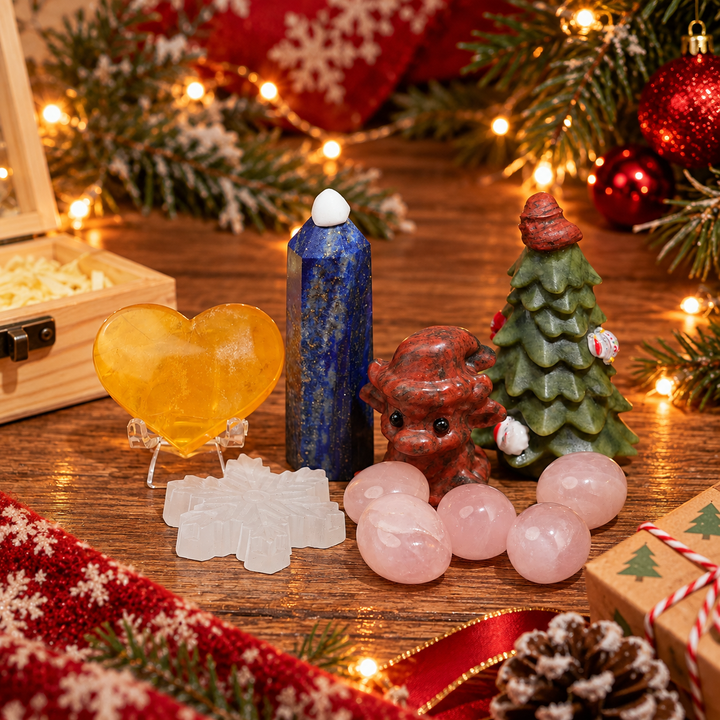 Warmes Winter-Kristall-Geist Weihnachtsgeschenk-Set