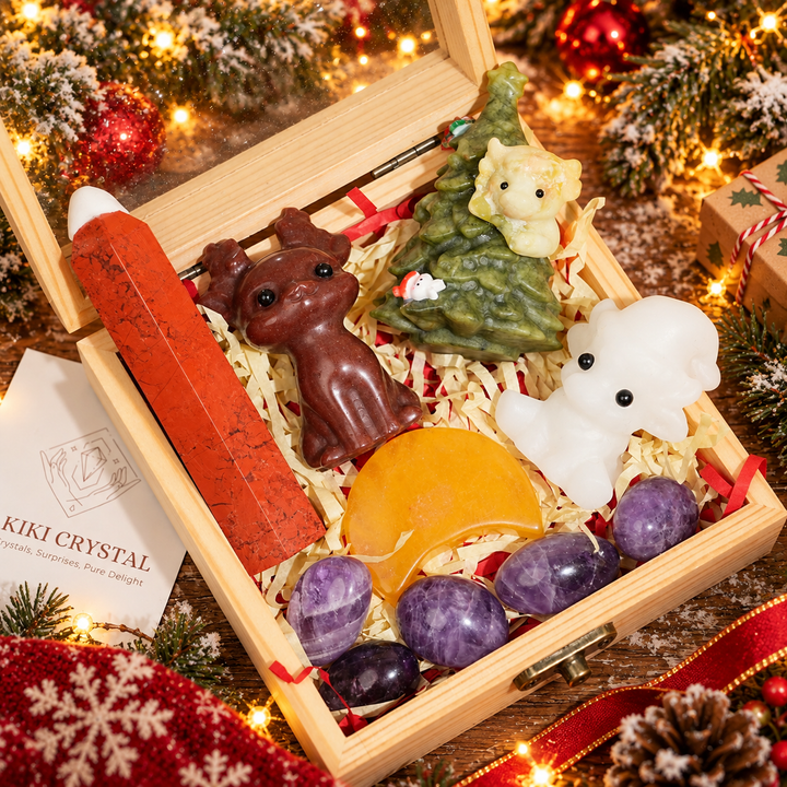 Warmes Winter-Kristall-Geist Weihnachtsgeschenk-Set