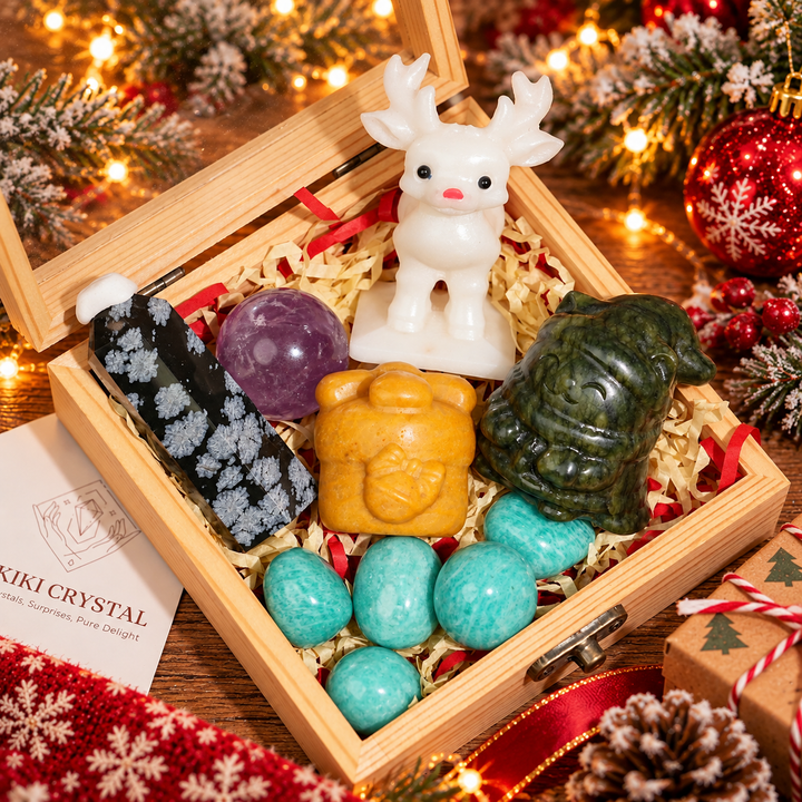 Warmes Winter-Kristall-Geist Weihnachtsgeschenk-Set