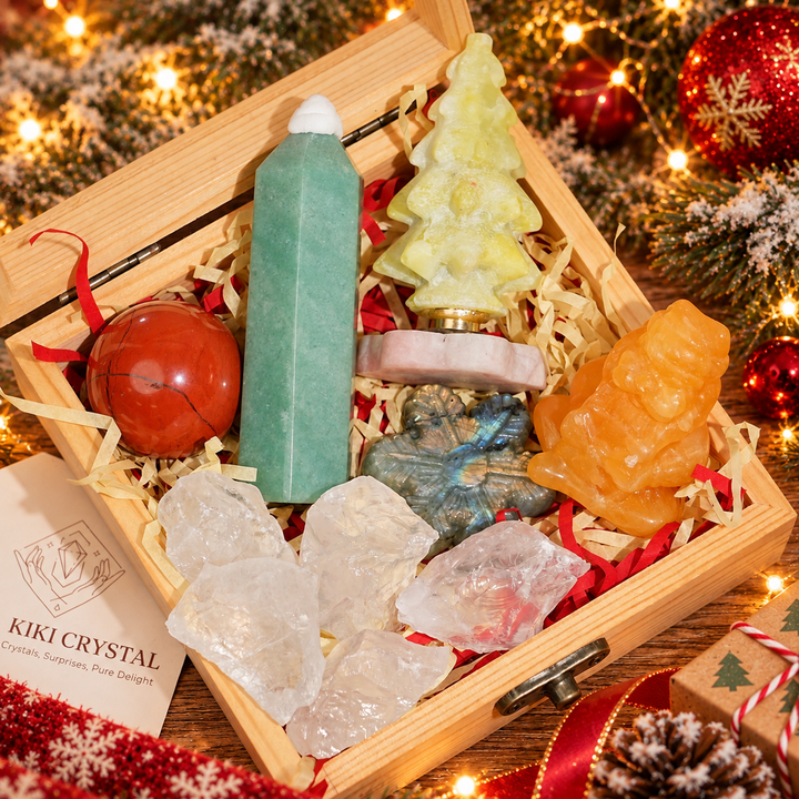 Warmes Winter-Kristall-Geist Weihnachtsgeschenk-Set