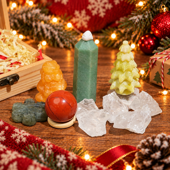 Warmes Winter-Kristall-Geist Weihnachtsgeschenk-Set