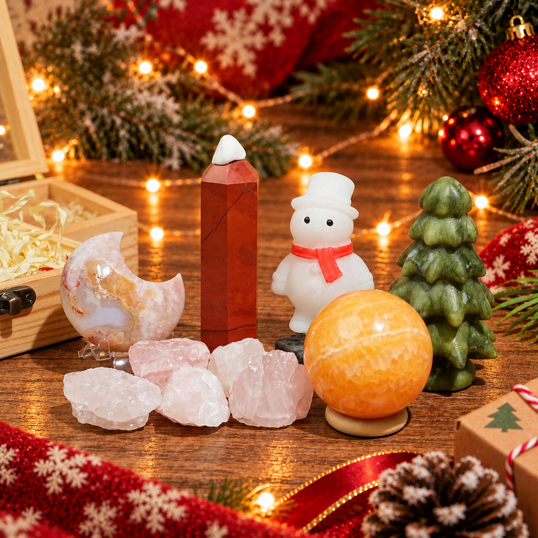 Warmes Winter-Kristall-Geist Weihnachtsgeschenk-Set