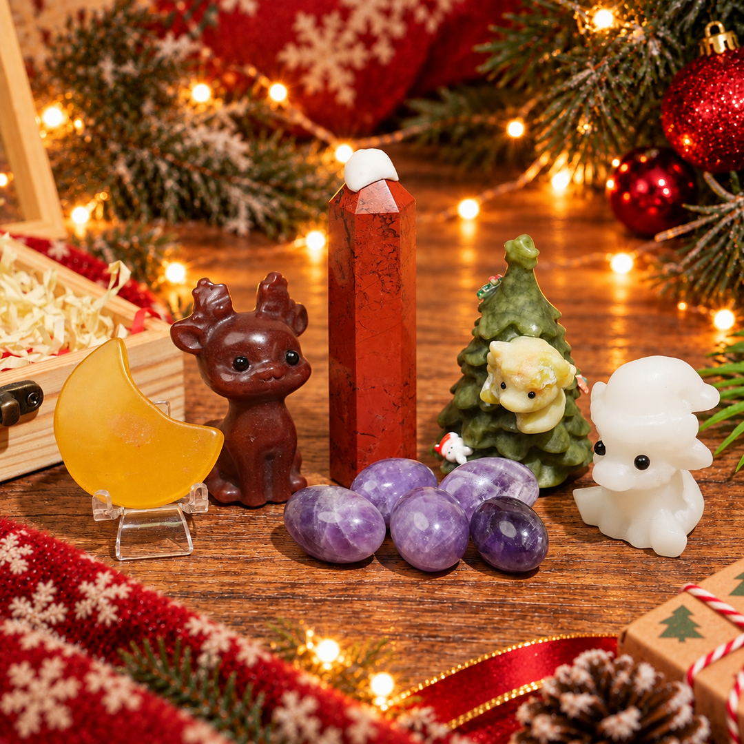 Warmes Winter-Kristall-Geist Weihnachtsgeschenk-Set