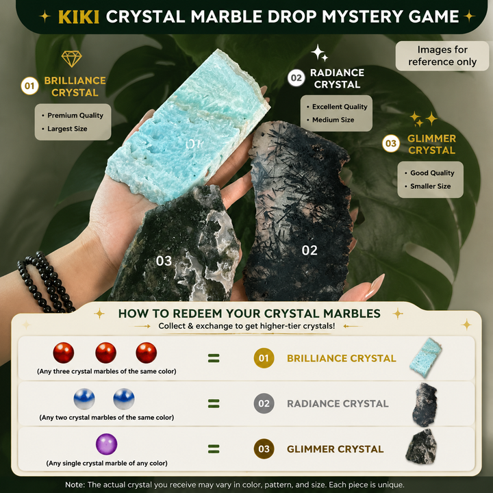 KIKI Crystal Marble Drop Mystery Game