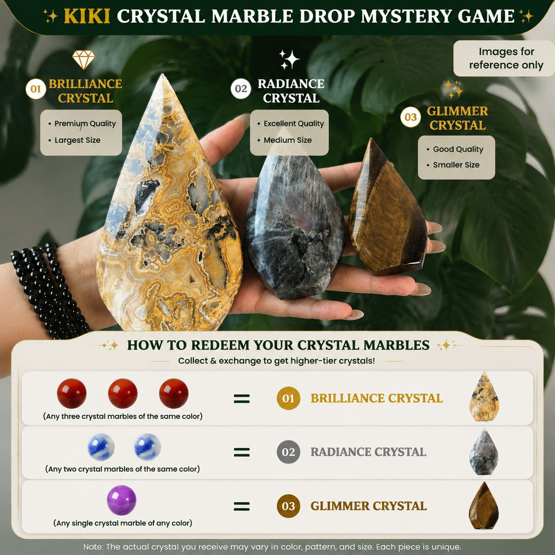 KIKI Crystal Marble Drop Mystery Game