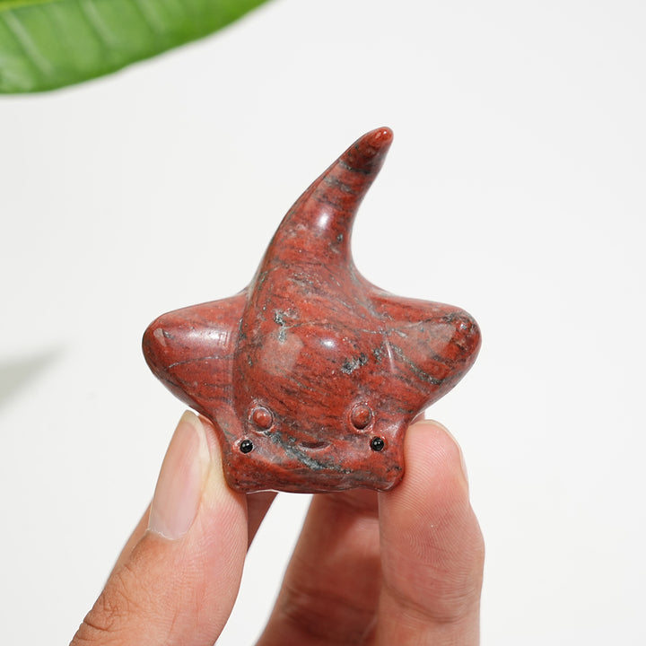 Natural Crystal Cute Manta Ray