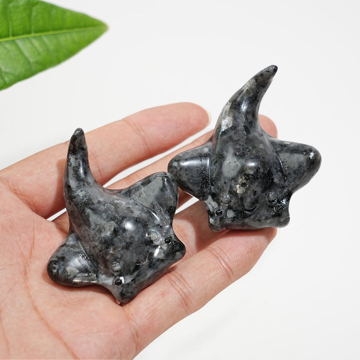 Natural Crystal Cute Manta Ray