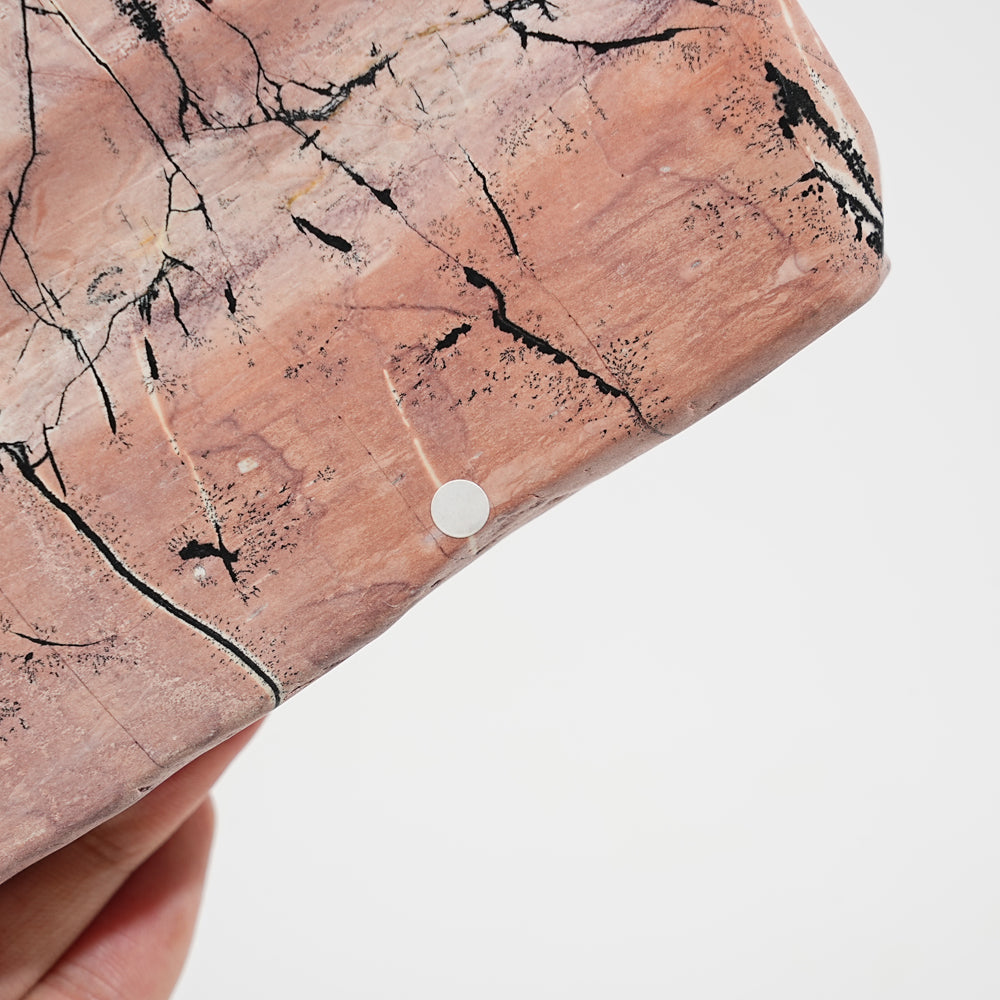 Unique,A Slightly Imperfect Natural Crystal Carving Picture Jasper Landscape
