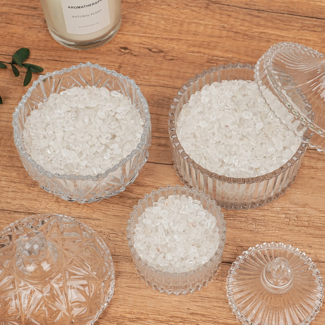 Exquisite Carvings Glass Demagnetizing Stone bowl