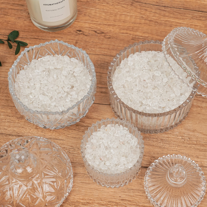 Exquisite Carvings Glass Demagnetizing Stone bowl