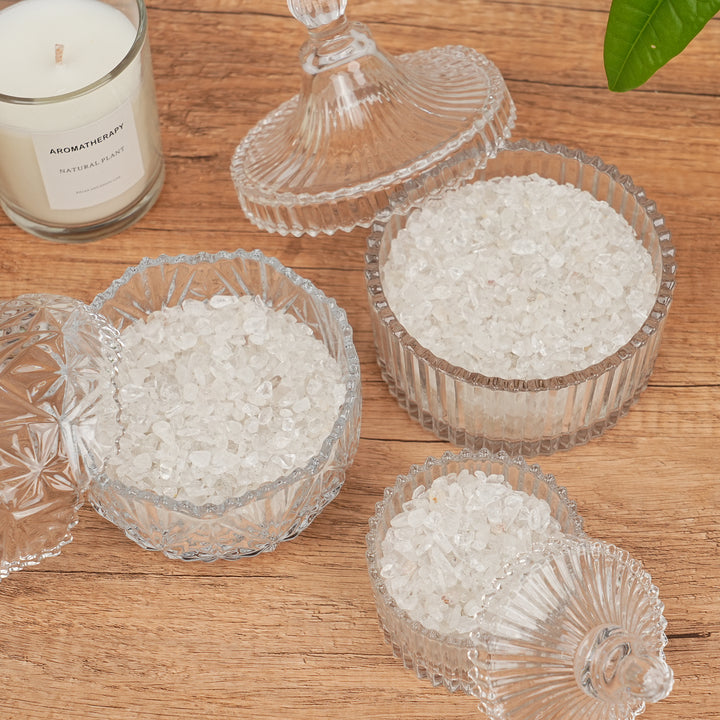 Exquisite Carvings Glass Demagnetizing Stone bowl