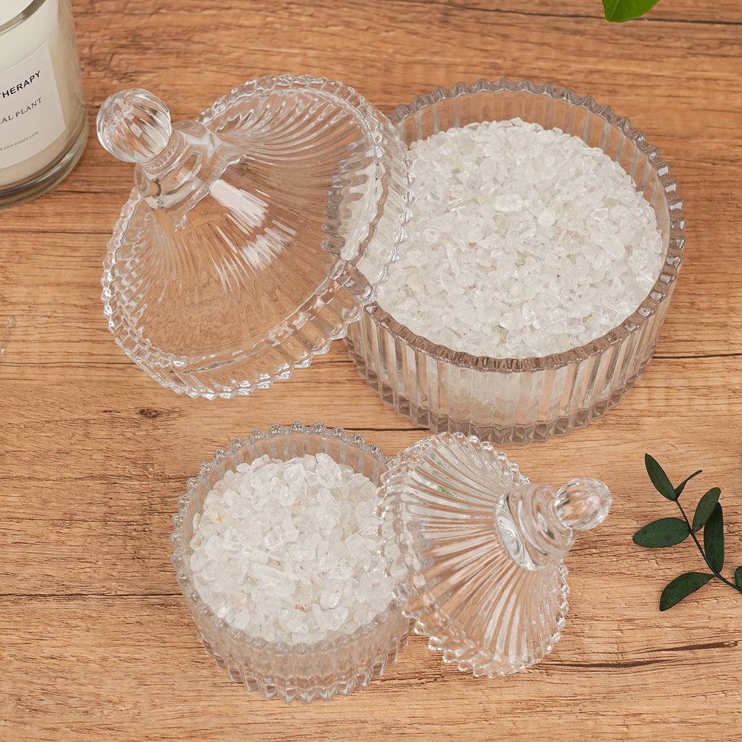 Exquisite Carvings Glass Demagnetizing Stone bowl