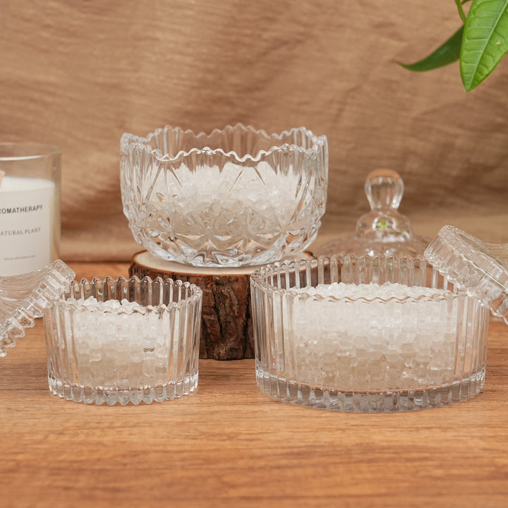 Exquisite Carvings Glass Demagnetizing Stone bowl