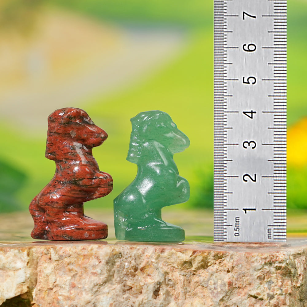 Natural Crystal Carving Mini Horse