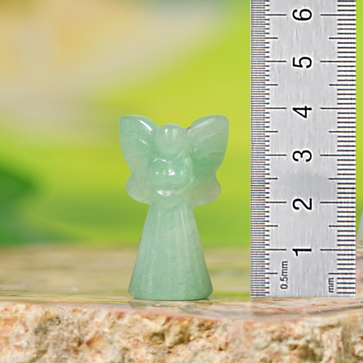Natural Crystal Carving Mini Fairy
