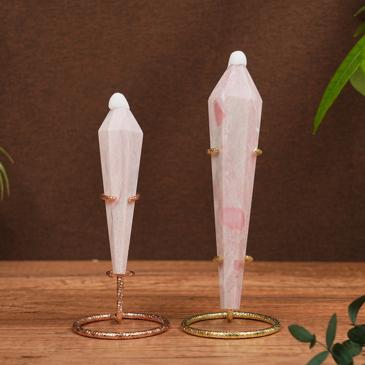 Natural Pink Opal Wand