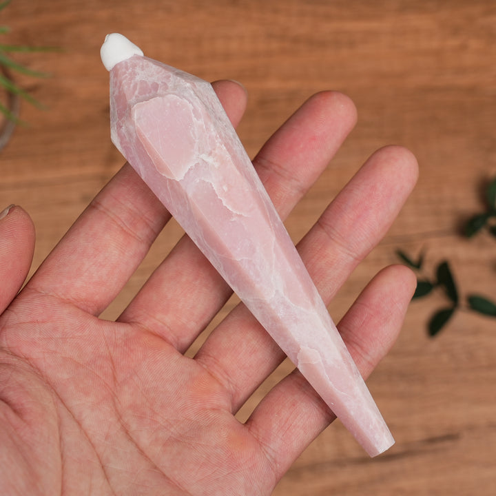 Natural Pink Opal Wand