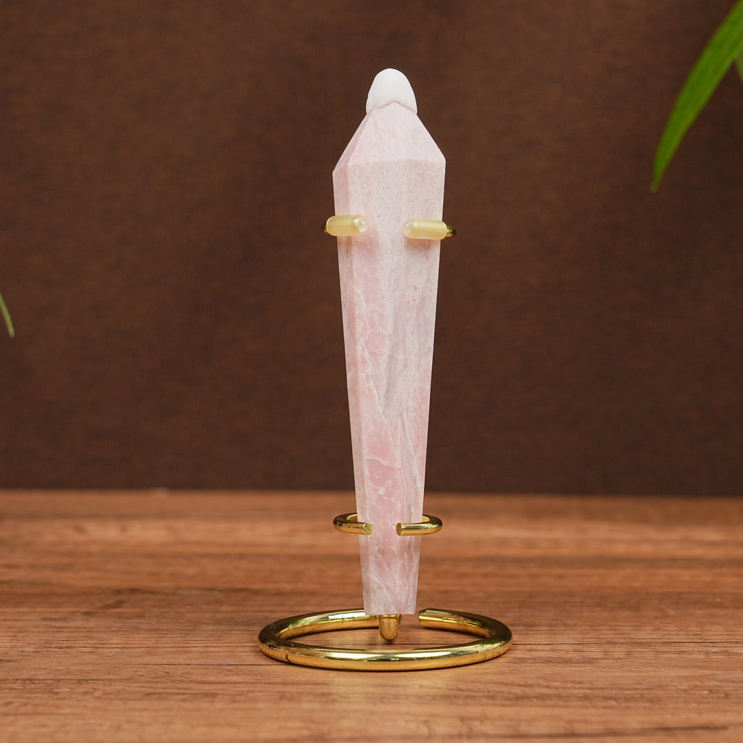 Natural Pink Opal Wand